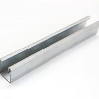 Non-Slotted Strut Channel